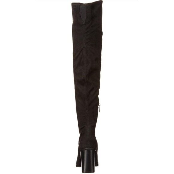 MARC FISHER MEYANA WOMENS FAUX SUEDE POINTED TOE OVER-THE-KNEE BOOTS 5 - Picture 7 of 8